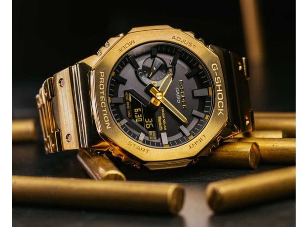 CASIO GM-B2100GD-9AER MADE IN JAPAN, Варіант кольору: Позолота/Жовтий, фото 8 | Интернет-магазин оригинальных часов и аксессуаров