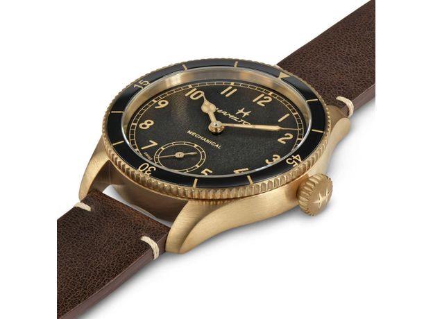 Hamilton H76709530 KHAKI AVIATION PILOT PIONEER BRONZE, фото 2 | Интернет-магазин оригинальных часов и аксессуаров