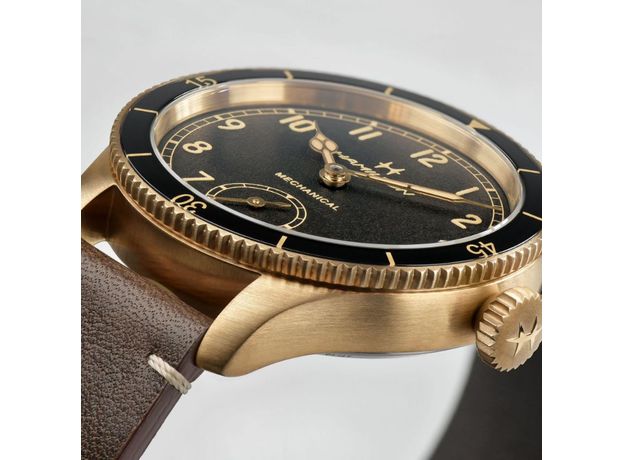 Hamilton H76709530 KHAKI AVIATION PILOT PIONEER BRONZE, фото 4 | Интернет-магазин оригинальных часов и аксессуаров
