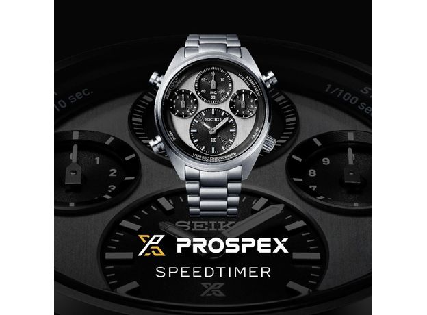 SEIKO SFJ001P1 PROSPEX SPEEDTIMER PANDA CHRONOGRAPH SOLAR, фото 3 | Интернет-магазин оригинальных часов и аксессуаров
