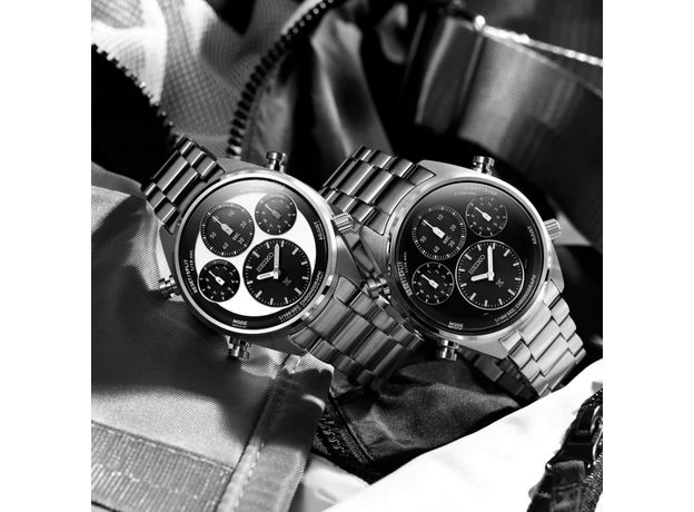 SEIKO SFJ001P1 PROSPEX SPEEDTIMER PANDA CHRONOGRAPH SOLAR, фото 5 | Интернет-магазин оригинальных часов и аксессуаров