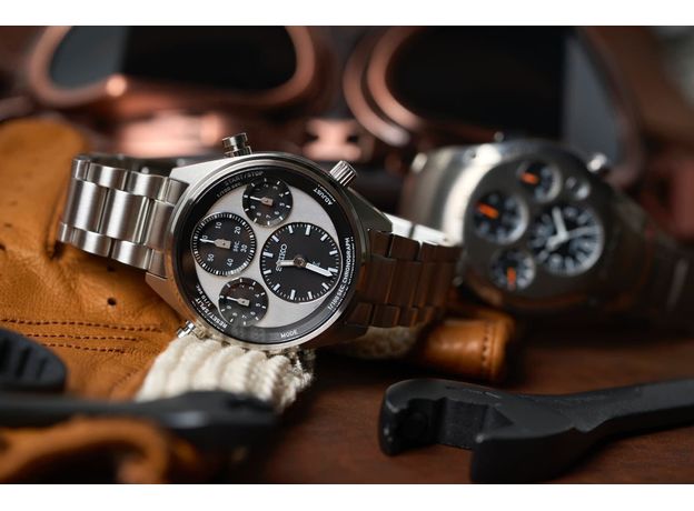 SEIKO SFJ001P1 PROSPEX SPEEDTIMER PANDA CHRONOGRAPH SOLAR, фото 4 | Интернет-магазин оригинальных часов и аксессуаров