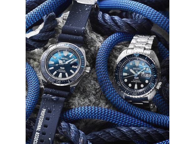 SEIKO SRPJ93K1 PROSPEX KING SAMURAI THE GREAT BLUE PADI EDITION, фото 5 | Интернет-магазин оригинальных часов и аксессуаров