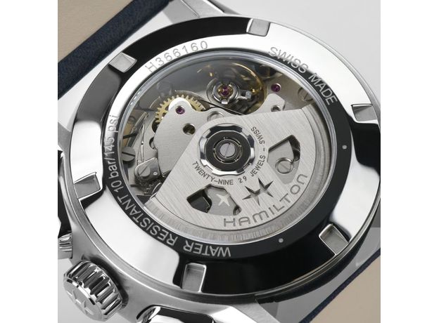 Hamilton H36616640 JAZZMASTER PERFORMER AUTO CHRONO, фото 4 | Интернет-магазин оригинальных часов и аксессуаров