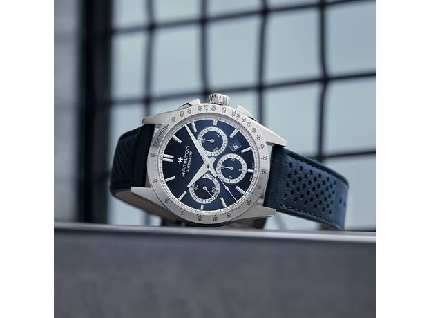 Hamilton H36616640 JAZZMASTER PERFORMER AUTO CHRONO, фото 7 | Интернет-магазин оригинальных часов и аксессуаров