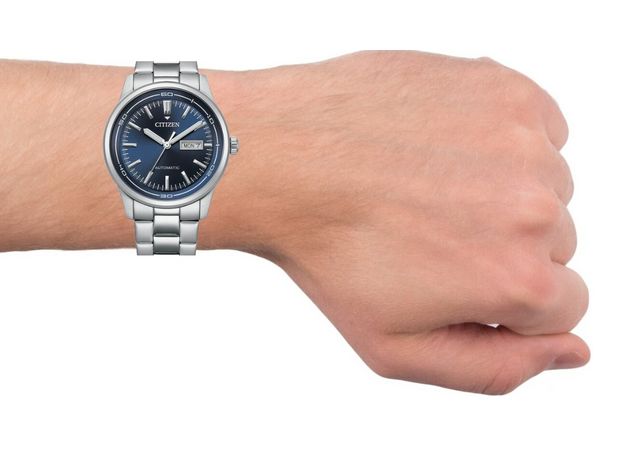 CITIZEN NH8400-87LE, Вариации товара: Стальной/Синий, фото 5 | Интернет-магазин оригинальных часов и аксессуаров