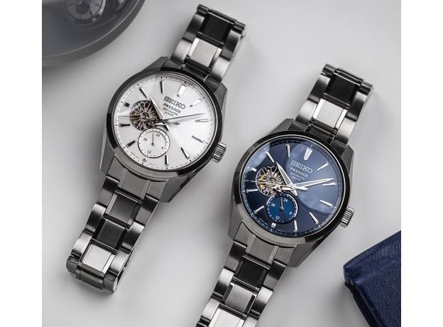 SEIKO SPB415J1 PRESAGE SHARP EDGED OPEN HEART SHIRONERI, фото 8 | Интернет-магазин оригинальных часов и аксессуаров