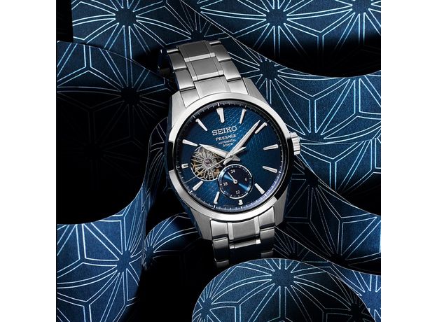 SEIKO SPB417J1 PRESAGE SHARP EDGED OPEN HEART AITETSU, фото 8 | Интернет-магазин оригинальных часов и аксессуаров