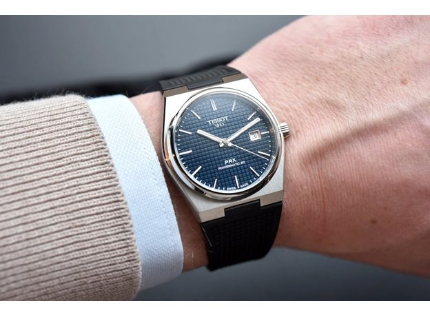 TISSOT T137.407.17.041.00 PRX POWERMATIC 80, фото 5 | Интернет-магазин оригинальных часов и аксессуаров