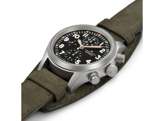 Hamilton H71706830 KHAKI FIELD AUTO CHRONO, фото 2 | Интернет-магазин оригинальных часов и аксессуаров
