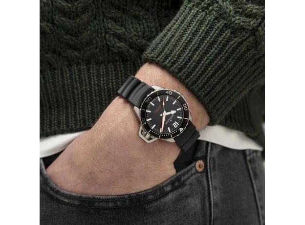 Hamilton H77455330 KHAKI NAVY FROGMAN AUTO, фото 5 | Интернет-магазин оригинальных часов и аксессуаров