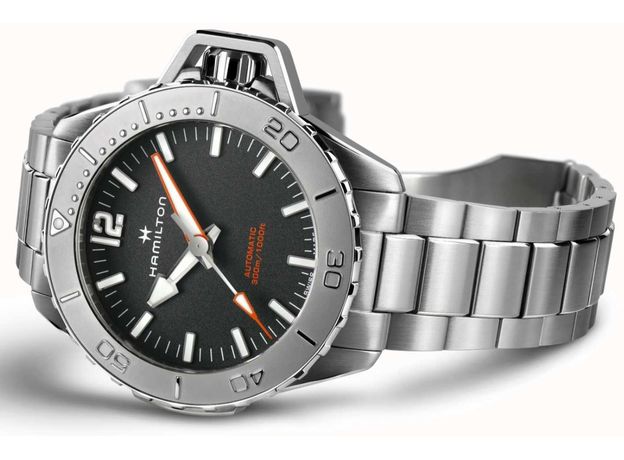 Hamilton H77485130 KHAKI NAVY FROGMAN AUTO, фото 3 | Интернет-магазин оригинальных часов и аксессуаров