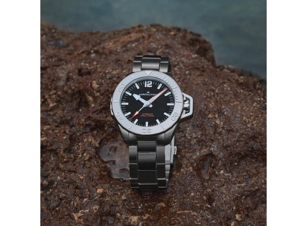 Hamilton H77485130 KHAKI NAVY FROGMAN AUTO, фото 6 | Интернет-магазин оригинальных часов и аксессуаров