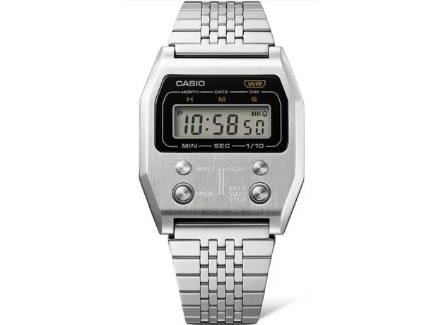 CASIO A1100D-1EF, Вариации товара: Стальной, фото 2 | Интернет-магазин оригинальных часов и аксессуаров
