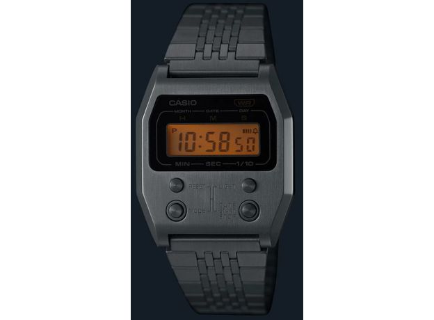 CASIO A1100D-1EF, Вариации товара: Стальной, фото 4 | Интернет-магазин оригинальных часов и аксессуаров