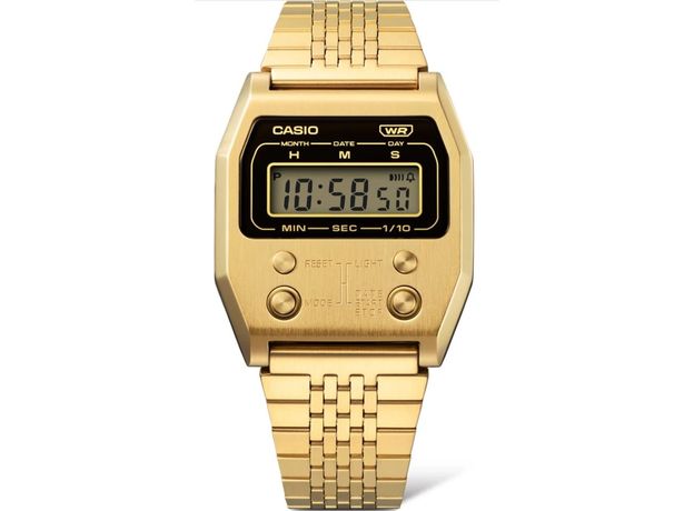 CASIO A1100G-5EF, Варіант кольору: Позолота, фото 2 | Интернет-магазин оригинальных часов и аксессуаров