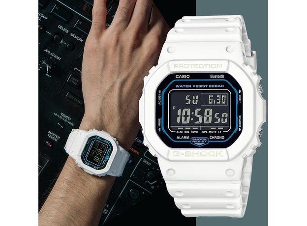 CASIO DW-B5600SF-7ER, Варіант кольору: Білий, фото 6 | Интернет-магазин оригинальных часов и аксессуаров
