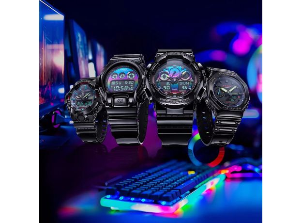 CASIO GA-100RGB-1AER, Вариации товара: Разноцветный, фото 10 | Интернет-магазин оригинальных часов и аксессуаров