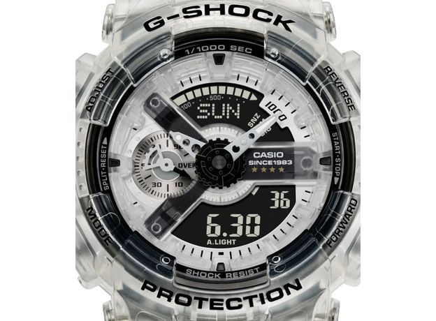 CASIO GA-114RX-7AER 40TH ANNIVERSARY, Вариации товара: Прозрачный/Черный, фото 4 | Интернет-магазин оригинальных часов и аксессуаров
