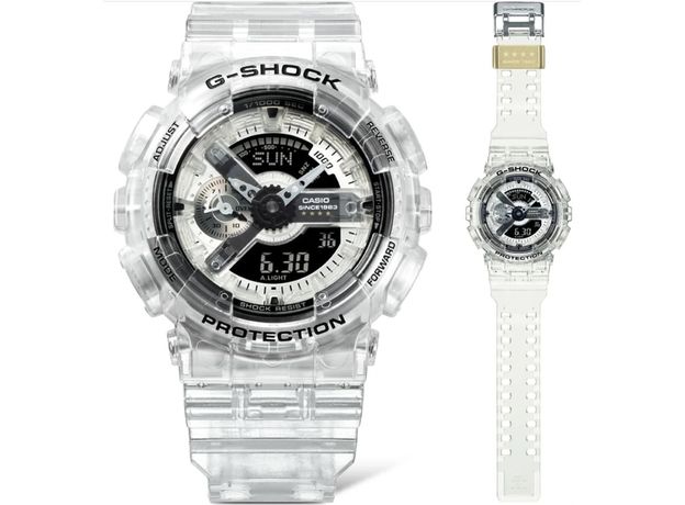 CASIO GA-114RX-7AER 40TH ANNIVERSARY, Вариации товара: Прозрачный/Черный, фото 5 | Интернет-магазин оригинальных часов и аксессуаров