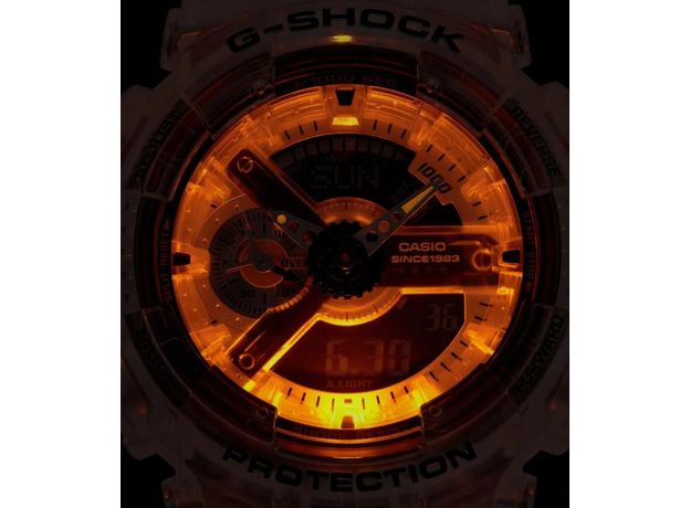 CASIO GA-114RX-7AER 40TH ANNIVERSARY, Вариации товара: Прозрачный/Черный, фото 7 | Интернет-магазин оригинальных часов и аксессуаров