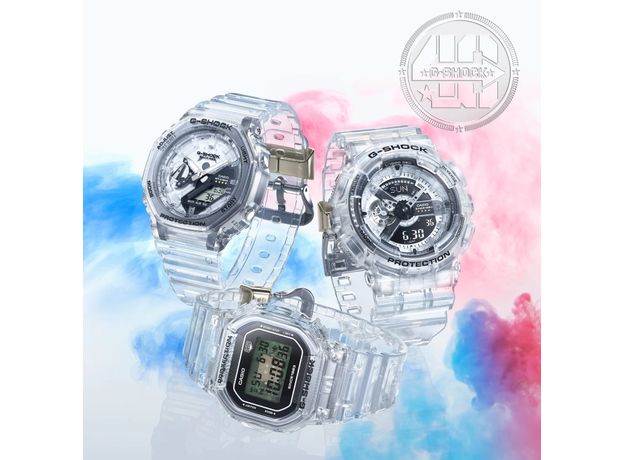 CASIO GA-114RX-7AER 40TH ANNIVERSARY, Вариации товара: Прозрачный/Черный, фото 9 | Интернет-магазин оригинальных часов и аксессуаров