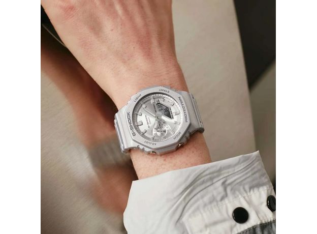 CASIO GA-2100FF-8AER, Варіант кольору: Сірий, фото 8 | Интернет-магазин оригинальных часов и аксессуаров