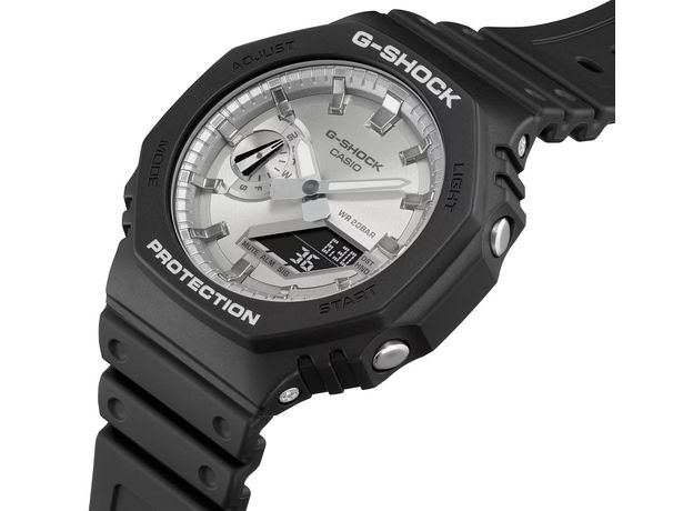 CASIO GA-2100SB-1AER, Вариации товара: Серый/Черный, фото 5 | Интернет-магазин оригинальных часов и аксессуаров