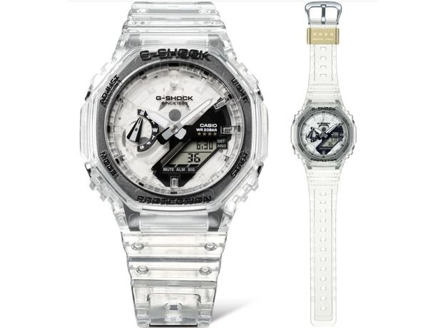 CASIO GA-2140RX-7AER 40TH ANNIVERSARY, Варіант кольору: Прозорий/Чорний, фото 6 | Интернет-магазин оригинальных часов и аксессуаров