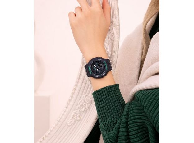 CASIO GMA-S2100GA-1AER, Варіант кольору: Чорний/Зелений, фото 3 | Интернет-магазин оригинальных часов и аксессуаров