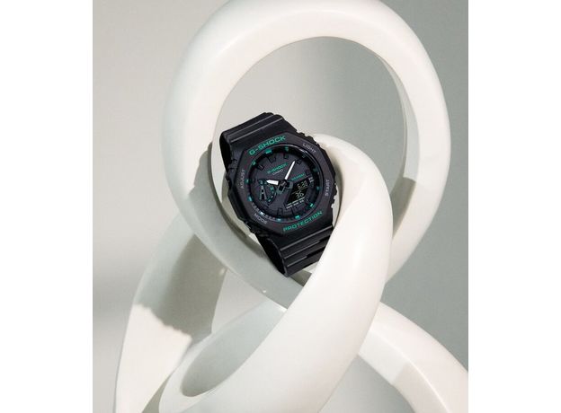 CASIO GMA-S2100GA-1AER, Варіант кольору: Чорний/Зелений, фото 6 | Интернет-магазин оригинальных часов и аксессуаров