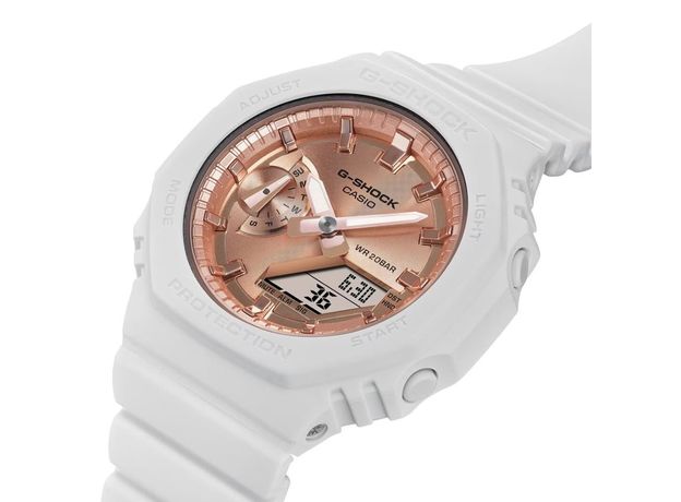 CASIO GMA-S2100MD-7AER, Варіант кольору: Позолота/Білий, фото 2 | Интернет-магазин оригинальных часов и аксессуаров