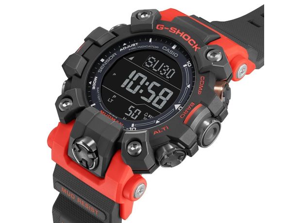 CASIO GW-9500-1A4ER MUDMAN, Варіант кольору: Чорний/Червоний, фото 3 | Интернет-магазин оригинальных часов и аксессуаров