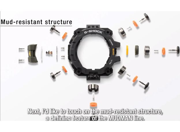 CASIO GW-9500-1A4ER MUDMAN, Варіант кольору: Чорний/Червоний, фото 7 | Интернет-магазин оригинальных часов и аксессуаров