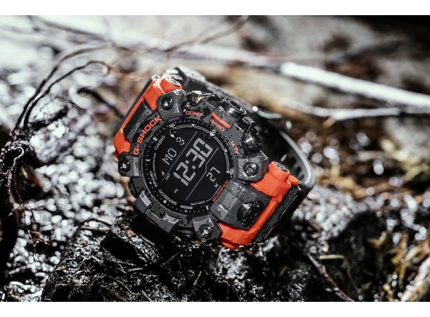 CASIO GW-9500-1A4ER MUDMAN, Варіант кольору: Чорний/Червоний, фото 8 | Интернет-магазин оригинальных часов и аксессуаров