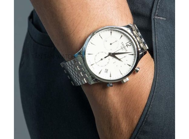 TISSOT T063.617.11.037.00 TRADITION CHRONOGRAPH, фото 8 | Интернет-магазин оригинальных часов и аксессуаров