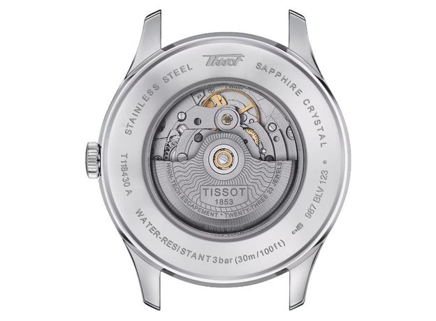 TISSOT T118.430.11.271.00 HERITAGE VISODATE POWERMATIC 80, фото 3 | Интернет-магазин оригинальных часов и аксессуаров