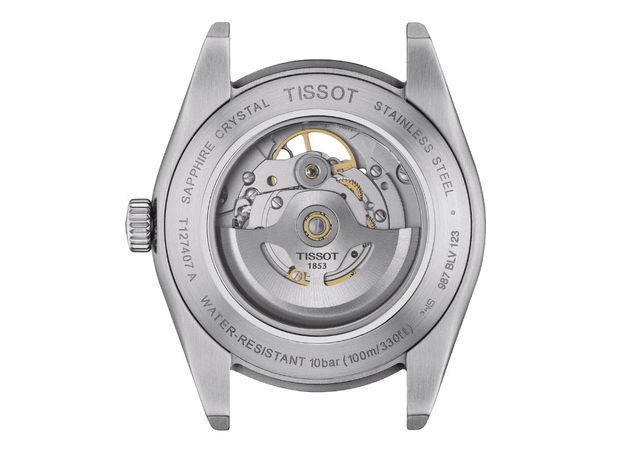 TISSOT T127.407.11.081.00 GENTLEMAN POWERMATIC 80 OPEN HEART, фото 2 | Интернет-магазин оригинальных часов и аксессуаров