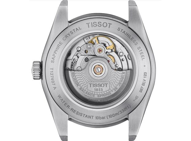 TISSOT T127.407.16.041.01 GENTLEMAN POWERMATIC 80 SILICIUM, фото 2 | Интернет-магазин оригинальных часов и аксессуаров