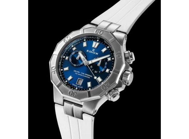 Edox ED-10113-3CAB-BUIN, фото 2 | Интернет-магазин оригинальных часов и аксессуаров