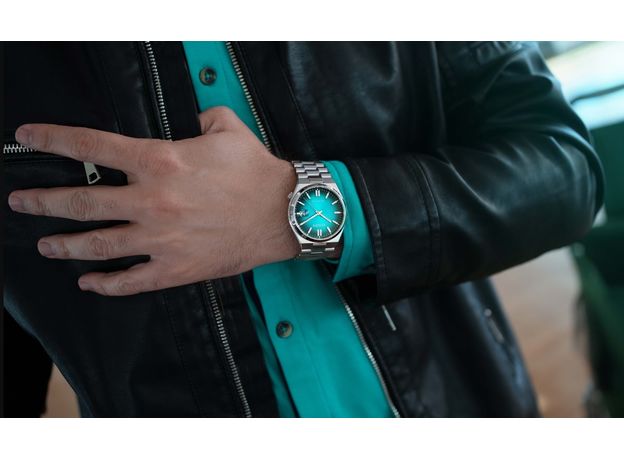 CITIZEN NJ0151-88X Tsuyosa, Вариации товара: Черный/Голубой, фото 6 | Интернет-магазин оригинальных часов и аксессуаров