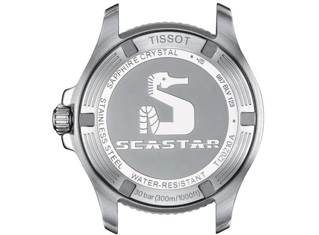 TISSOT T120.210.22.051.00 SEASTAR 1000 36MM, фото 2 | Интернет-магазин оригинальных часов и аксессуаров