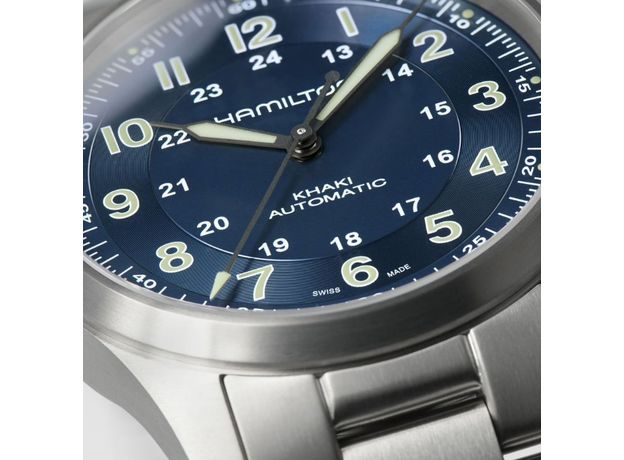 Hamilton H70205140 KHAKI FIELD TITANIUM AUTO, фото 4 | Интернет-магазин оригинальных часов и аксессуаров