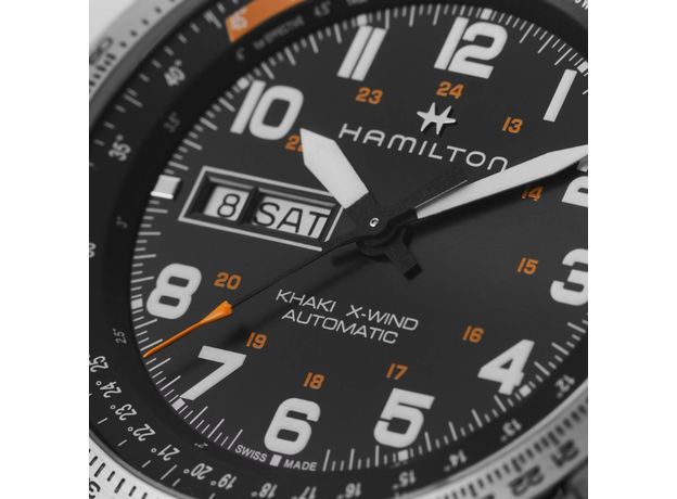 Hamilton H77755133 KHAKI AVIATION X-WIND DAY DATE AUTO, фото 2 | Интернет-магазин оригинальных часов и аксессуаров