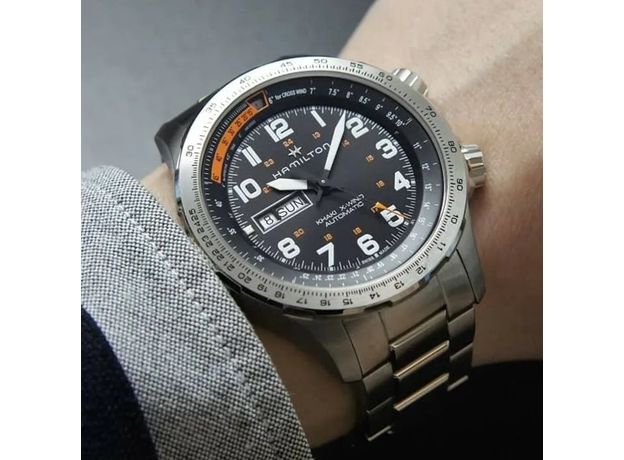 Hamilton H77755133 KHAKI AVIATION X-WIND DAY DATE AUTO, фото 6 | Интернет-магазин оригинальных часов и аксессуаров