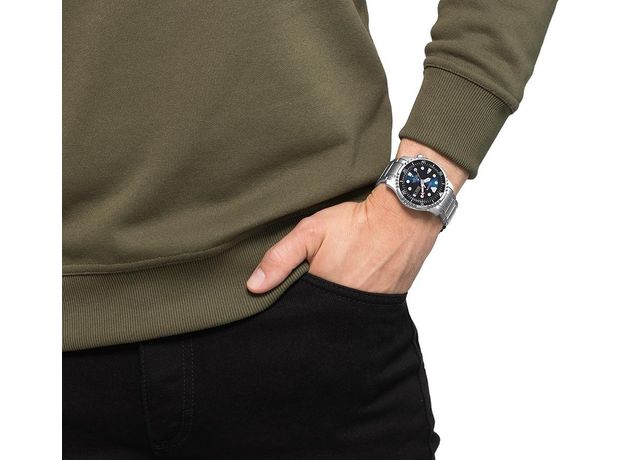 CITIZEN NY0100-50ME PROMASTER DIVER TITANIUM, Вариации товара: Стальной/Синий, фото 6 | Интернет-магазин оригинальных часов и аксессуаров