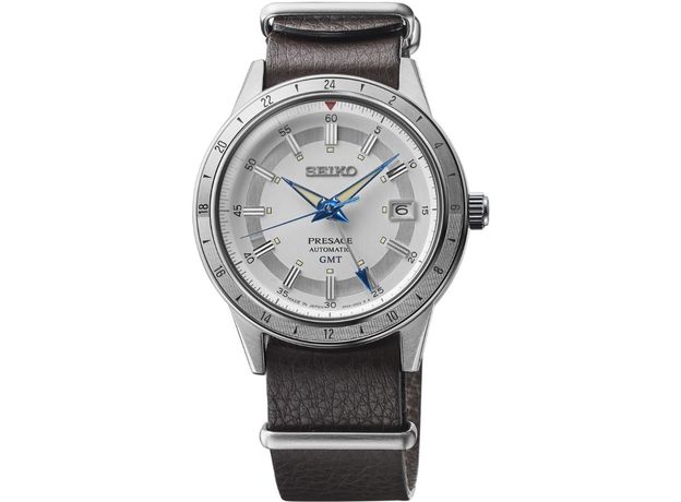 SEIKO SSK015J1 PRESAGE STYLE 60S GMT WATCHMAKING 110TH ANNIVERSARY LIMITED EDITION, фото 8 | Интернет-магазин оригинальных часов и аксессуаров