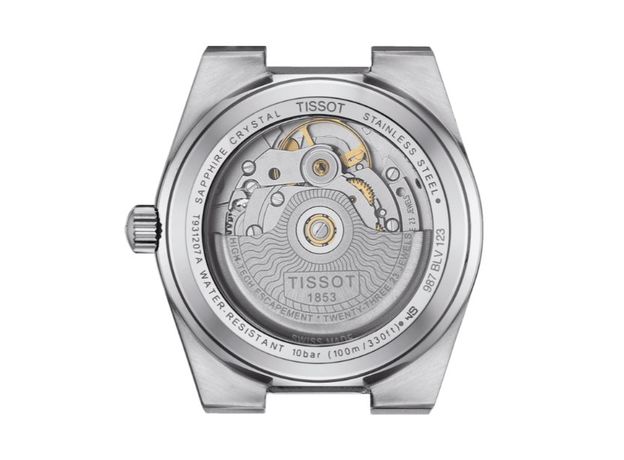 TISSOT T931.207.41.336.00 PRX 35MM POWERMATIC 80 STEEL & 18K GOLD BEZEL, фото 3 | Интернет-магазин оригинальных часов и аксессуаров