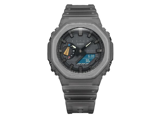 CASIO GA-2100FT-8A, Варіант кольору: Сірий/Різнокольоровий, фото 2 | Интернет-магазин оригинальных часов и аксессуаров