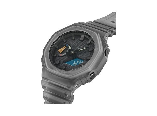 CASIO GA-2100FT-8A, Варіант кольору: Сірий/Різнокольоровий, фото 3 | Интернет-магазин оригинальных часов и аксессуаров